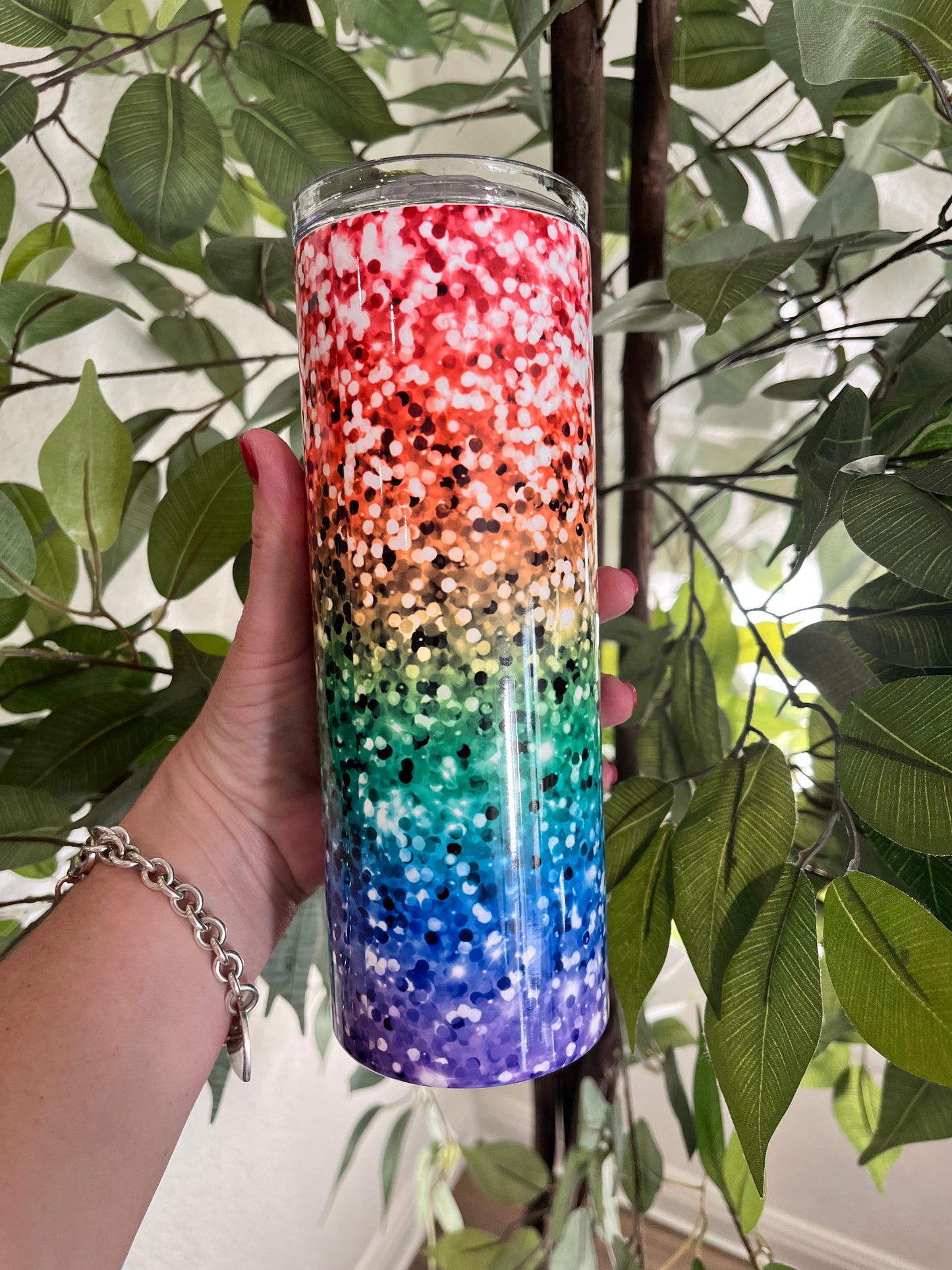 Rainbow tumbler